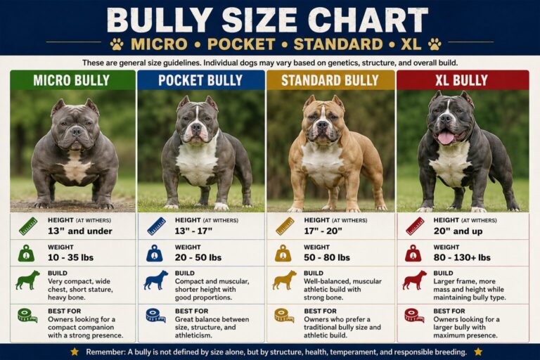 Read more about the article Micro Bully Comparisons: Understanding the Differences Between Popular Bully Types