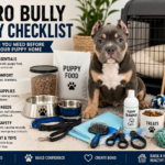 Micro Bully Puppy Checklist: Everything You Need Before Bringing Your Puppy Home